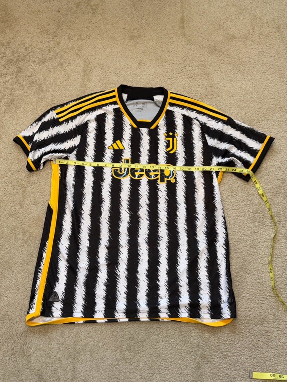 Adidas Juventus 2023-2024 Home Kit With Cambiaso - Picture 2 of 5